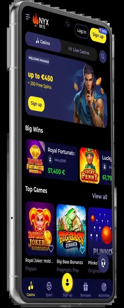 Nyxbets Casino Inloggen en Uitleg over de Bonussen in Nederland in Netherlands