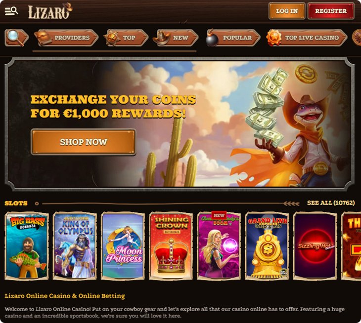 Experience the Thrill of Lizaro Online Casino in the United Kingdom