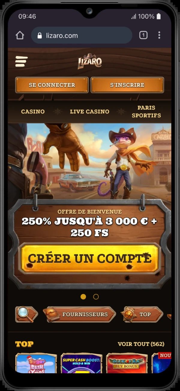 Discover lizaro casino login